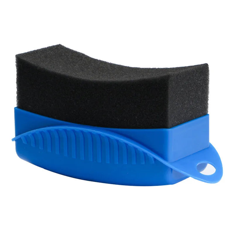 Premium Car Tire Waxing & Polishing Sponge Brush