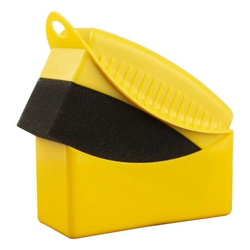 Premium Car Tire Waxing & Polishing Sponge Brush