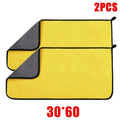 1/2/6pcs Microfiber Cleaning Towel Thicken Soft Drying