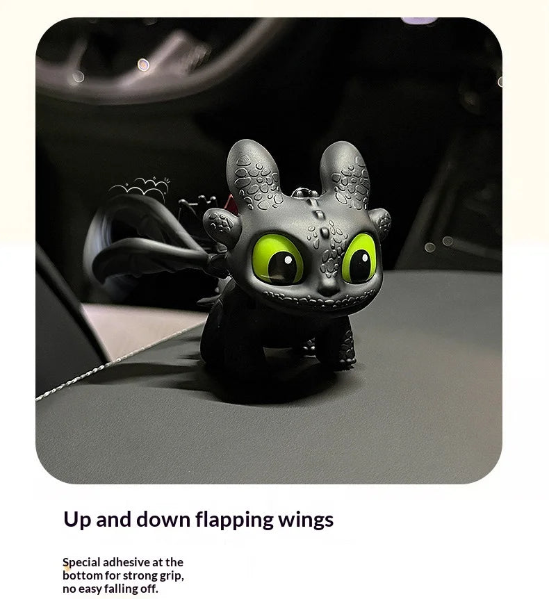 Cute Glowing Toothless                        Dashboard Accessory