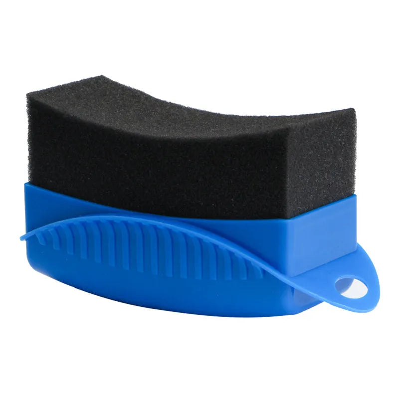 Premium Car Tire Waxing & Polishing Sponge Brush