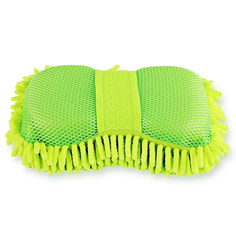 Microfiber Car Wash Sponge Glove – Grey
