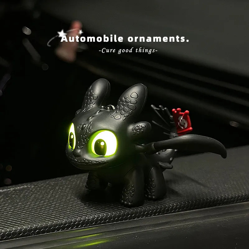 Cute Glowing Toothless                        Dashboard Accessory