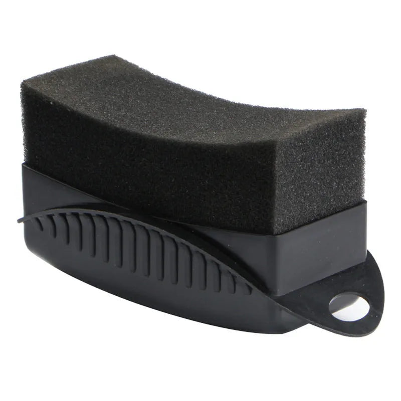 Premium Car Tire Waxing & Polishing Sponge Brush